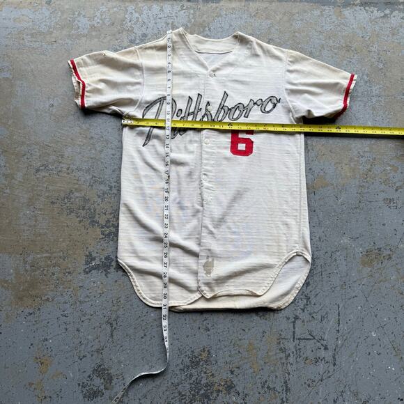 Vintage 1960s Pittsboro Indiana Baseball Jersey - Picture 7 of 7